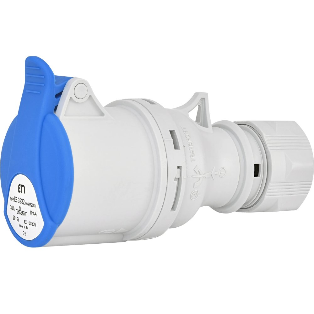 Розетка кабельна (силовий роз'єм) ES-3232